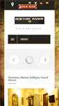 Mobile Screenshot of newtonsmanor.com