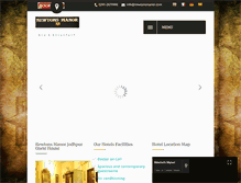 Tablet Screenshot of newtonsmanor.com